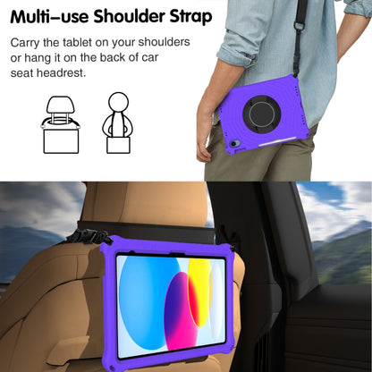 For iPad 2025 / 2022 Spider King Silicone Protective Tablet Case(Purple) - iPad 2025 / 2022 Cases by buy2fix | Online Shopping UK | buy2fix