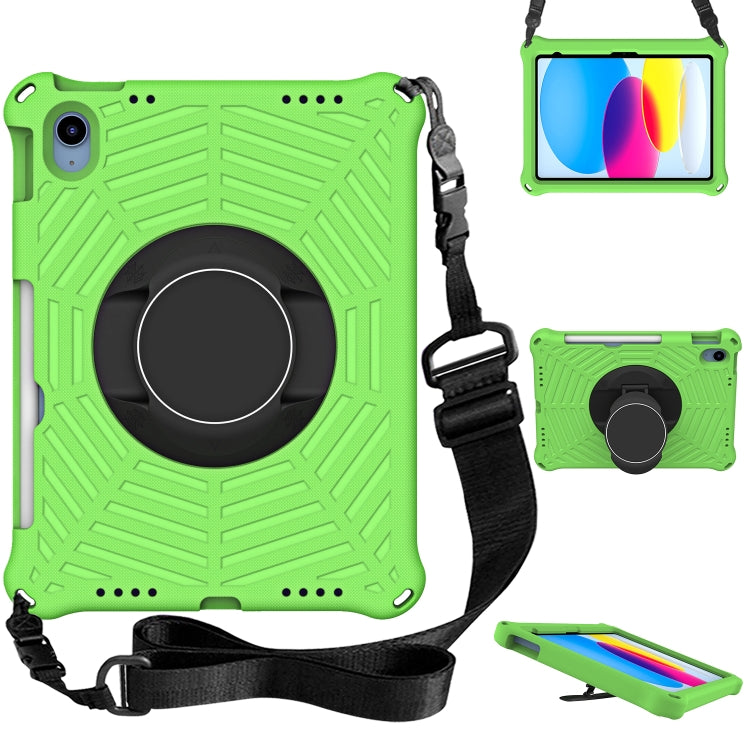 For iPad 2025 / 2022 Spider King Silicone Protective Tablet Case(Green) - iPad 2025 / 2022 Cases by buy2fix | Online Shopping UK | buy2fix