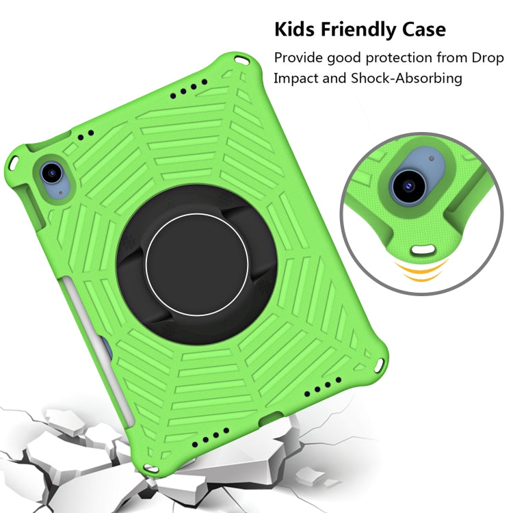 For iPad 2025 / 2022 Spider King Silicone Protective Tablet Case(Green) - iPad 2025 / 2022 Cases by buy2fix | Online Shopping UK | buy2fix