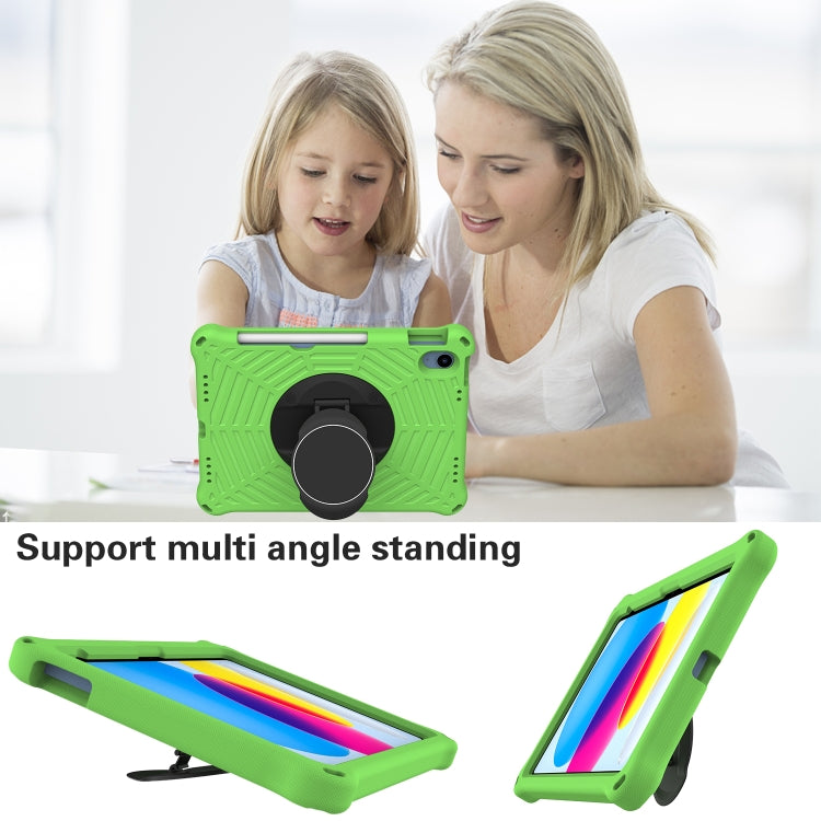For iPad 2025 / 2022 Spider King Silicone Protective Tablet Case(Green) - iPad 2025 / 2022 Cases by buy2fix | Online Shopping UK | buy2fix