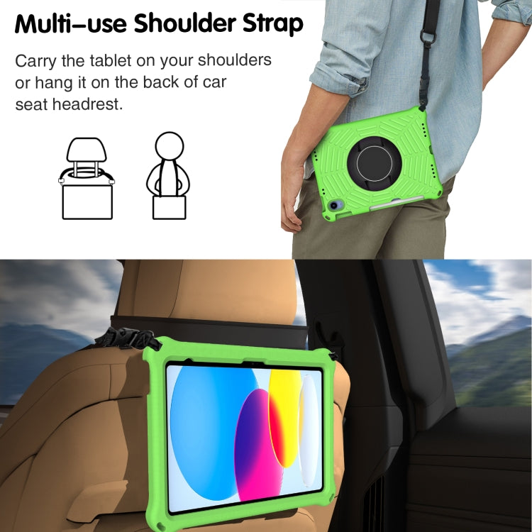 For iPad 2025 / 2022 Spider King Silicone Protective Tablet Case(Green) - iPad 2025 / 2022 Cases by buy2fix | Online Shopping UK | buy2fix