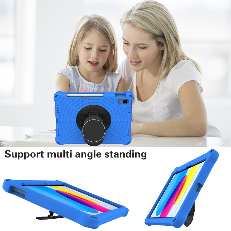 For iPad 2025 / 2022 Spider King Silicone Protective Tablet Case(Blue) - iPad 2025 / 2022 Cases by buy2fix | Online Shopping UK | buy2fix