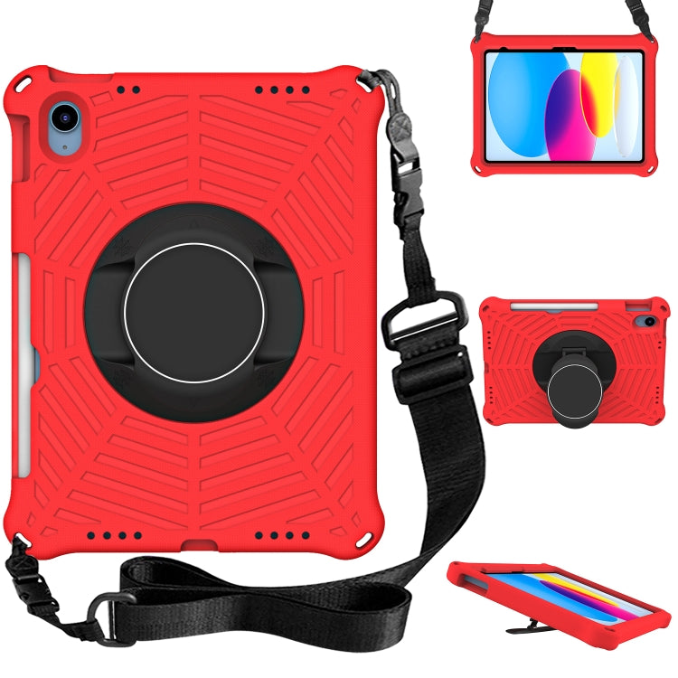 For iPad 2025 / 2022 Spider King Silicone Protective Tablet Case(Red) - iPad 2025 / 2022 Cases by buy2fix | Online Shopping UK | buy2fix