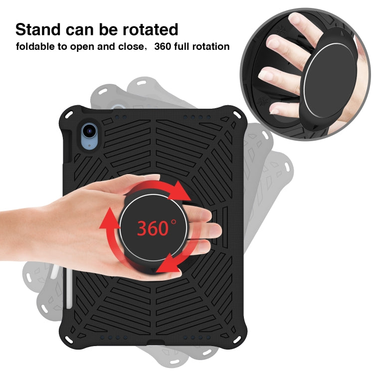 For iPad 2025 / 2022 Spider King Silicone Protective Tablet Case(Black) - iPad 2025 / 2022 Cases by buy2fix | Online Shopping UK | buy2fix