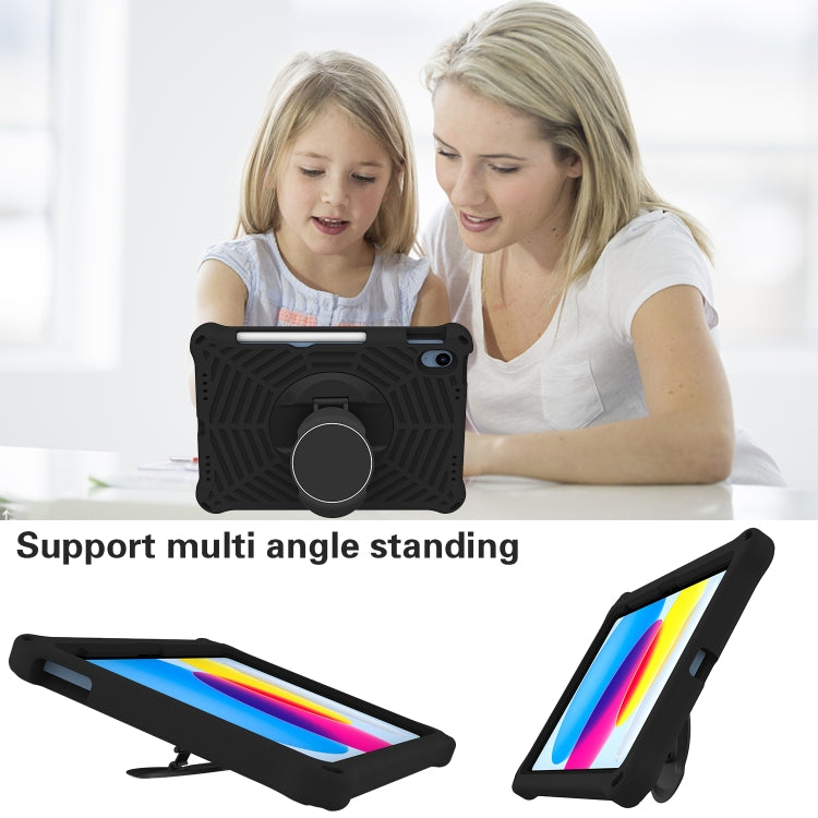 For iPad 2025 / 2022 Spider King Silicone Protective Tablet Case(Black) - iPad 2025 / 2022 Cases by buy2fix | Online Shopping UK | buy2fix