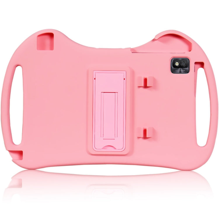 For TCL Tab 10s 2021 Cartoon Silicone Shockproof Protective Tablet Case with Stand(Pink) - Others by buy2fix | Online Shopping UK | buy2fix