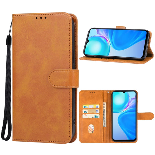 For Blackview A85 Leather Phone Case(Brown) - More Brand by buy2fix | Online Shopping UK | buy2fix