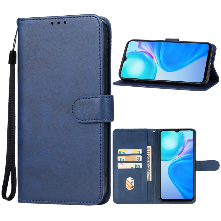 For Blackview A85 Leather Phone Case(Blue) - More Brand by buy2fix | Online Shopping UK | buy2fix