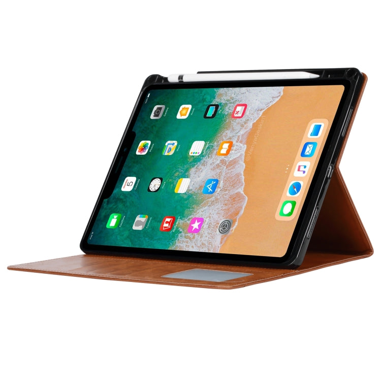 For iPad 2025 / 2022 Knead Skin Texture Flip Leather Smart Tablet Case(Wine Red) - iPad 2025 / 2022 Cases by buy2fix | Online Shopping UK | buy2fix