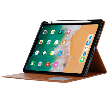 For iPad 2025 / 2022 Knead Skin Texture Flip Leather Smart Tablet Case(Wine Red) - iPad 2025 / 2022 Cases by buy2fix | Online Shopping UK | buy2fix