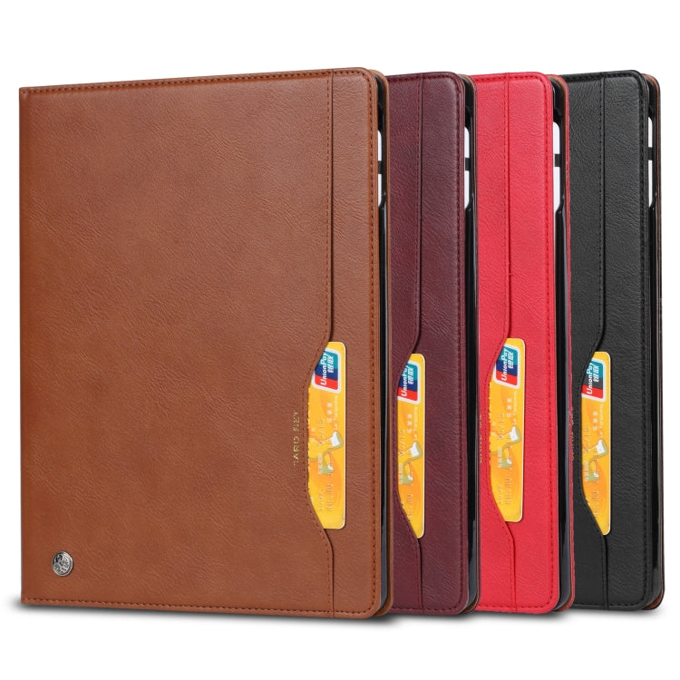 For iPad 2025 / 2022 Knead Skin Texture Flip Leather Smart Tablet Case(Black) - iPad 2025 / 2022 Cases by buy2fix | Online Shopping UK | buy2fix