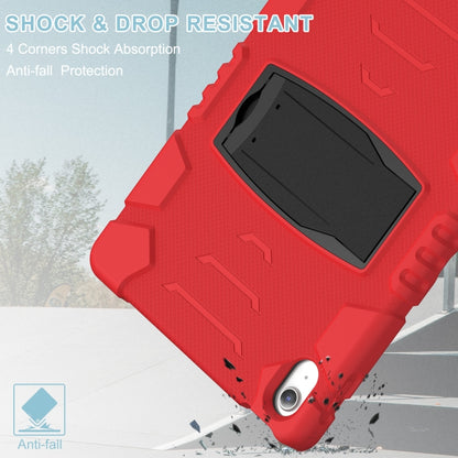 For iPad 2025 / 2022 3-Layer Protection Screen Frame + PC + Silicone Tablet Case(Red+Black) - iPad 2025 / 2022 Cases by buy2fix | Online Shopping UK | buy2fix