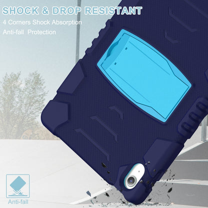 For iPad 2025 / 2022 3-Layer Protection Screen Frame + PC + Silicone Tablet Case(Navy Blue+Blue) - iPad 2025 / 2022 Cases by buy2fix | Online Shopping UK | buy2fix