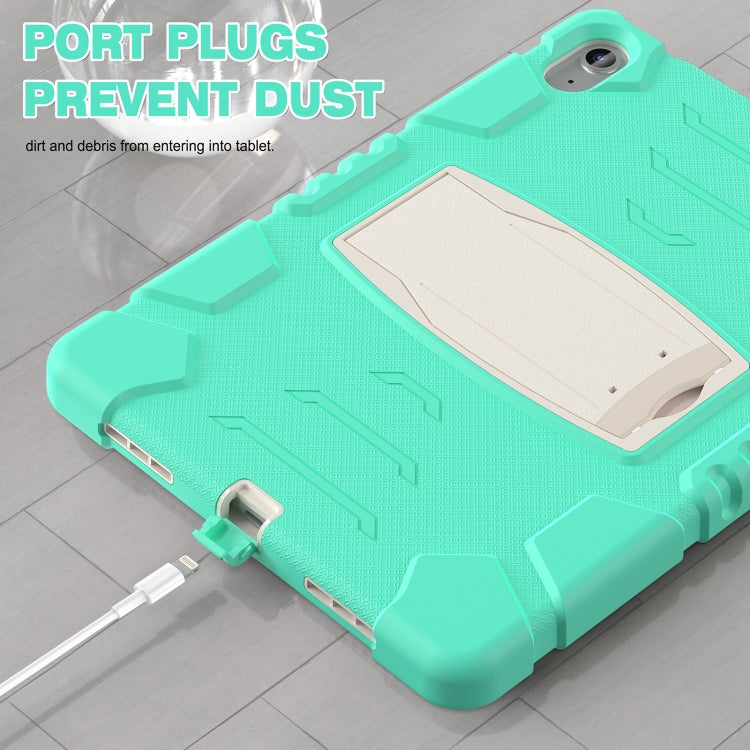 For iPad 2025 / 2022 3-Layer Protection Screen Frame + PC + Silicone Tablet Case(Mint Green) - iPad 2025 / 2022 Cases by buy2fix | Online Shopping UK | buy2fix