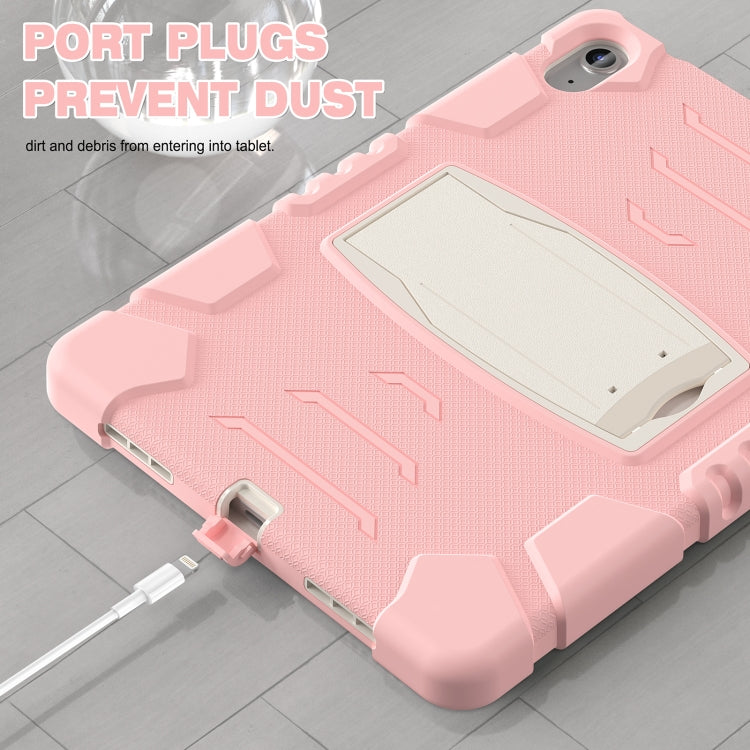 For iPad 2025 / 2022 3-Layer Protection Screen Frame + PC + Silicone Tablet Case(Cherry Blossoms Pink) - iPad 2025 / 2022 Cases by buy2fix | Online Shopping UK | buy2fix
