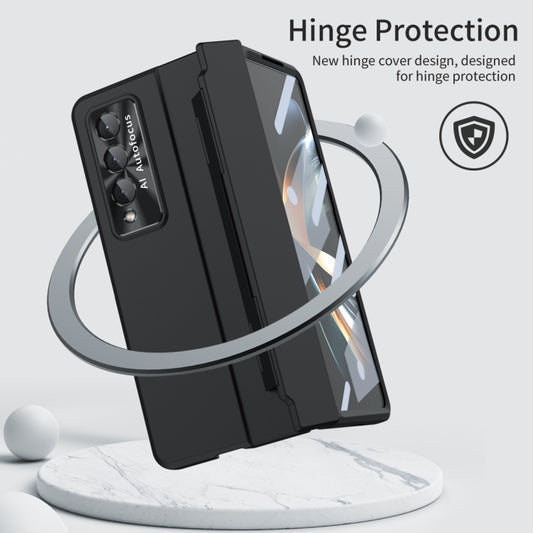 For Samsung Galaxy Z Fold4 Integrated Full Coverage Phone Case with Hinge(Black) - Galaxy Z Fold4 5G Cases by buy2fix | Online Shopping UK | buy2fix