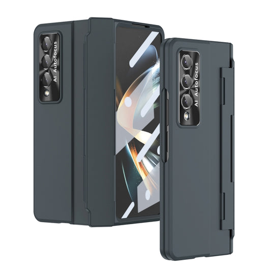 For Samsung Galaxy Z Fold4 Integrated Full Coverage Phone Case with Hinge(Green) - Galaxy Z Fold4 5G Cases by buy2fix | Online Shopping UK | buy2fix