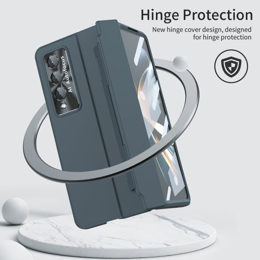 For Samsung Galaxy Z Fold4 Integrated Full Coverage Phone Case with Hinge(Green) - Galaxy Z Fold4 5G Cases by buy2fix | Online Shopping UK | buy2fix