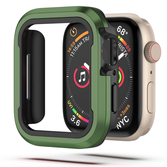 For Apple Watch Ultra 3 / 2 / 1 49mm Aluminum Alloy + TPU 2 in 1 Protective Case(Green) by buy2fix