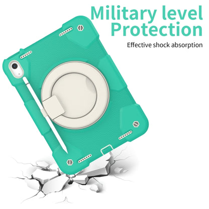 For iPad 2025 / 2022 360 Rotation PC+Silicone Tablet Case(Mint Green) - iPad 2025 / 2022 Cases by buy2fix | Online Shopping UK | buy2fix