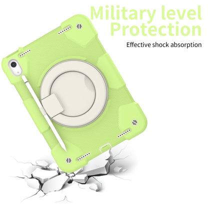 For iPad 2025 / 2022 360 Rotation PC+Silicone Tablet Case(Matcha Green) - iPad 2025 / 2022 Cases by buy2fix | Online Shopping UK | buy2fix