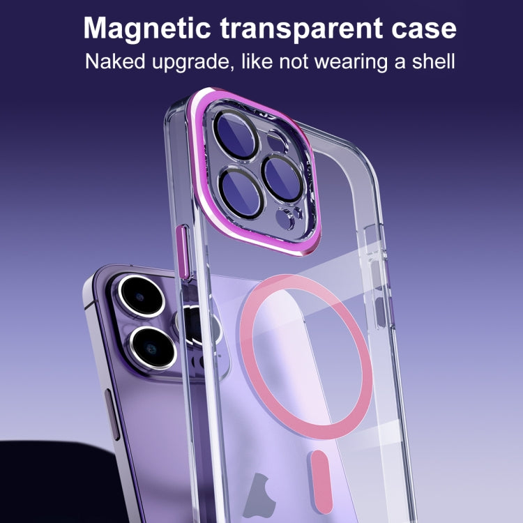 For iPhone 13 Pro Max Lens Protector MagSafe Phone Case(Dark Green) by buy2fix