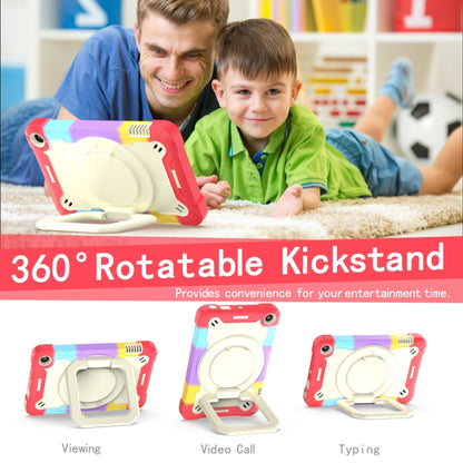 For Amazon Kindle Fire 7 2022 Silicone + PC Bracelet Holder Tablet Case(Bright Red) - Amazon by buy2fix | Online Shopping UK | buy2fix