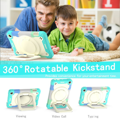 For Amazon Kindle Fire 7 2022 Silicone + PC Bracelet Holder Tablet Case(Bright Green) - Amazon by buy2fix | Online Shopping UK | buy2fix