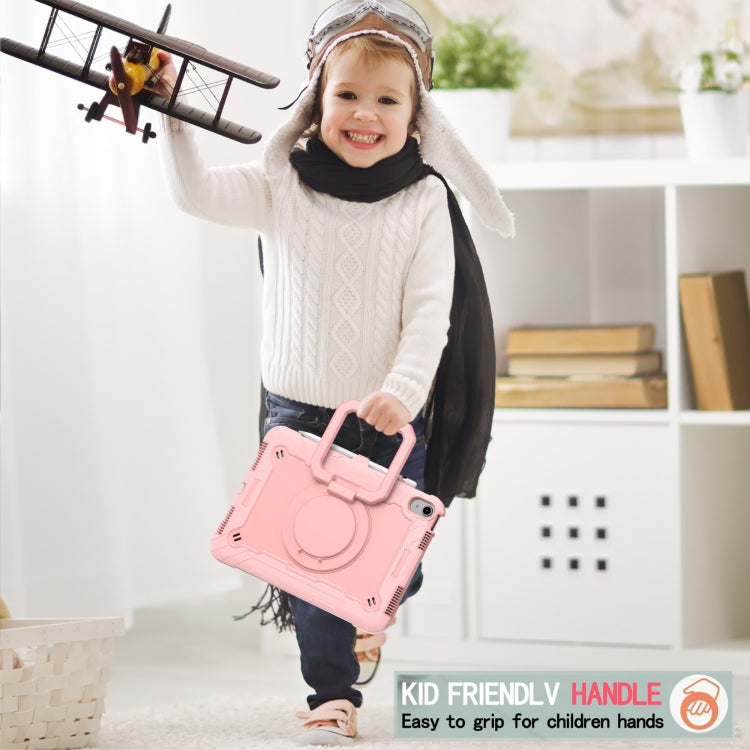 For iPad 2025 / 2022 Silicone + PC Bracelet Holder Tablet Case(Rose Gold) - iPad 2025 / 2022 Cases by buy2fix | Online Shopping UK | buy2fix