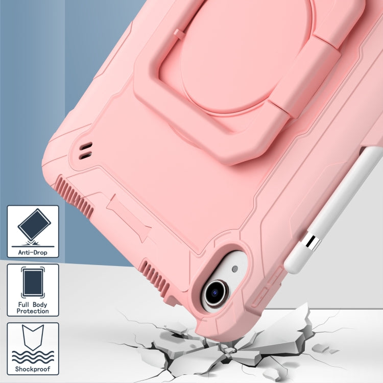 For iPad 2025 / 2022 Silicone + PC Bracelet Holder Tablet Case(Rose Gold) - iPad 2025 / 2022 Cases by buy2fix | Online Shopping UK | buy2fix