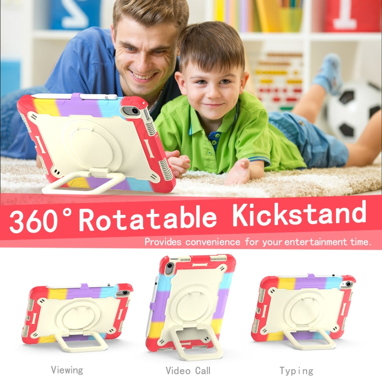 For iPad 2025 / 2022 Silicone + PC Bracelet Holder Tablet Case(Bright Red) - iPad 2025 / 2022 Cases by buy2fix | Online Shopping UK | buy2fix