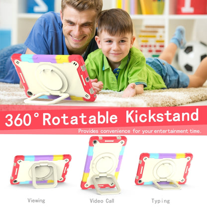 For Lenovo Tab M10 Plus 10.6 3rd Gen 2022 Silicone + PC Bracelet Holder Tablet Case(Bright Red) - Lenovo by buy2fix | Online Shopping UK | buy2fix