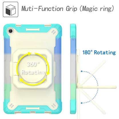 For Lenovo Tab M10 Plus 10.6 3rd Gen 2022 Silicone + PC Bracelet Holder Tablet Case(Bright Green) - Lenovo by buy2fix | Online Shopping UK | buy2fix