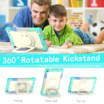 For Lenovo Tab M10 Plus 10.6 3rd Gen 2022 Silicone + PC Bracelet Holder Tablet Case(Bright Green) - Lenovo by buy2fix | Online Shopping UK | buy2fix