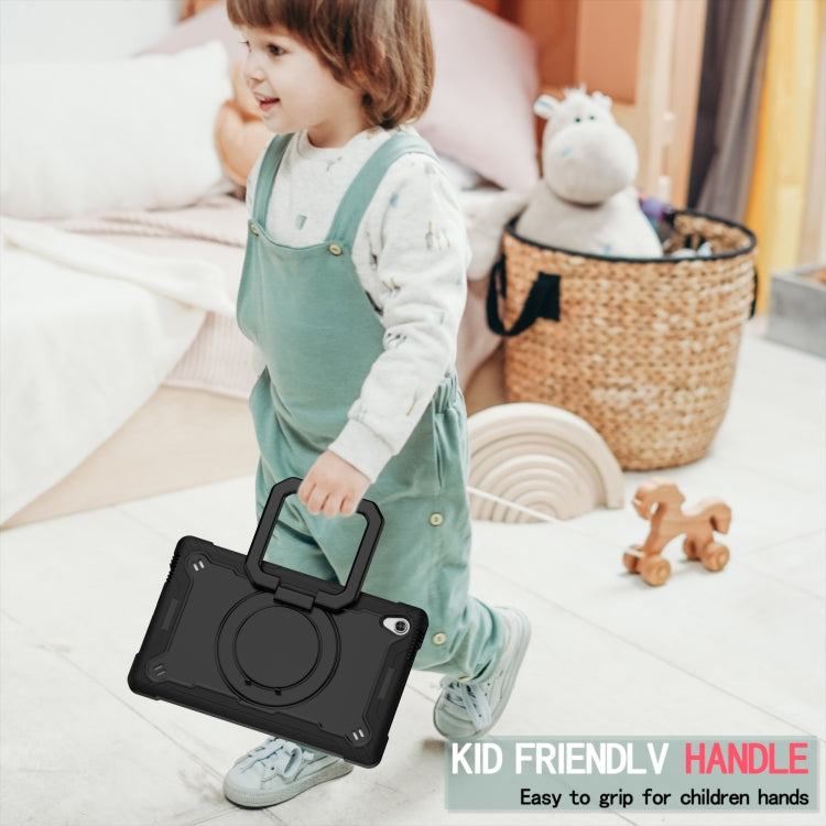 For Lenovo Tab M10 HD 2nd Gen Silicone + PC Bracelet Holder Tablet Case(Black) - Lenovo by buy2fix | Online Shopping UK | buy2fix