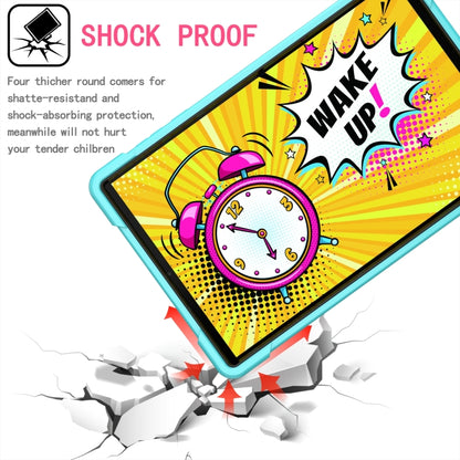 For Lenovo Tab M10 HD 2nd Gen Silicone + PC Bracelet Holder Tablet Case(Mint Green + Black) - Lenovo by buy2fix | Online Shopping UK | buy2fix