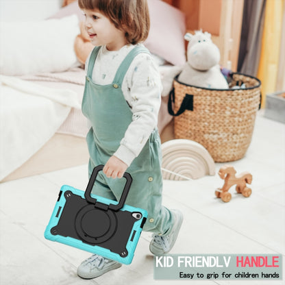 For Lenovo Tab M10 HD 2nd Gen Silicone + PC Bracelet Holder Tablet Case(Mint Green + Black) - Lenovo by buy2fix | Online Shopping UK | buy2fix