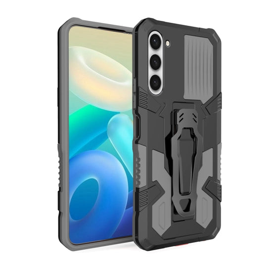For Samsung Galaxy S23+ 5G Armor Warrior Shockproof PC + TPU Phone Case(Grey)