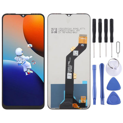 OEM LCD Screen For Tecno Spark 9 KG5p / Spark 9T KH6 with Digitizer Full Assembly by buy2fix