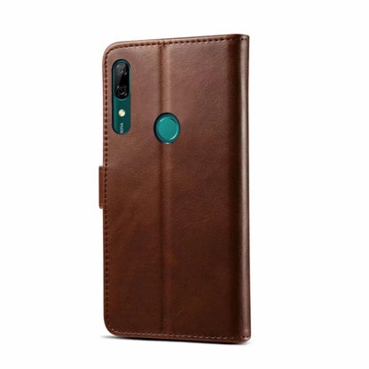 For Huawei Y9 Prime (2019) GUSSIM Business Style Horizontal Flip Leather Case with Holder & Card Slots & Wallet(Brown) - Huawei Cases by GUSSIM | Online Shopping UK | buy2fix