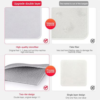 Cleaning Polishing Cloth for Screen of Mobile Phone Tablet Laptop(Baby Blue) - Others Accessories by buy2fix | Online Shopping UK | buy2fix
