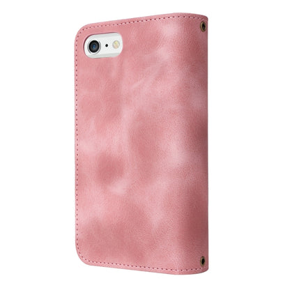 For iPhone 6s Plus / 6 Plus Multifunctional Card Slot Zipper Wallet Leather Phone Case(Rose Gold) - More iPhone Cases by buy2fix | Online Shopping UK | buy2fix