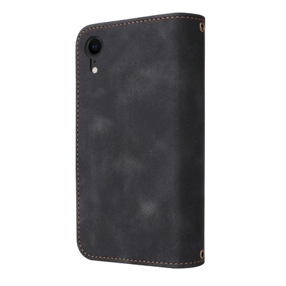 For iPhone XR Multifunctional Card Slot Zipper Wallet Leather Phone Case(Black) - More iPhone Cases by buy2fix | Online Shopping UK | buy2fix