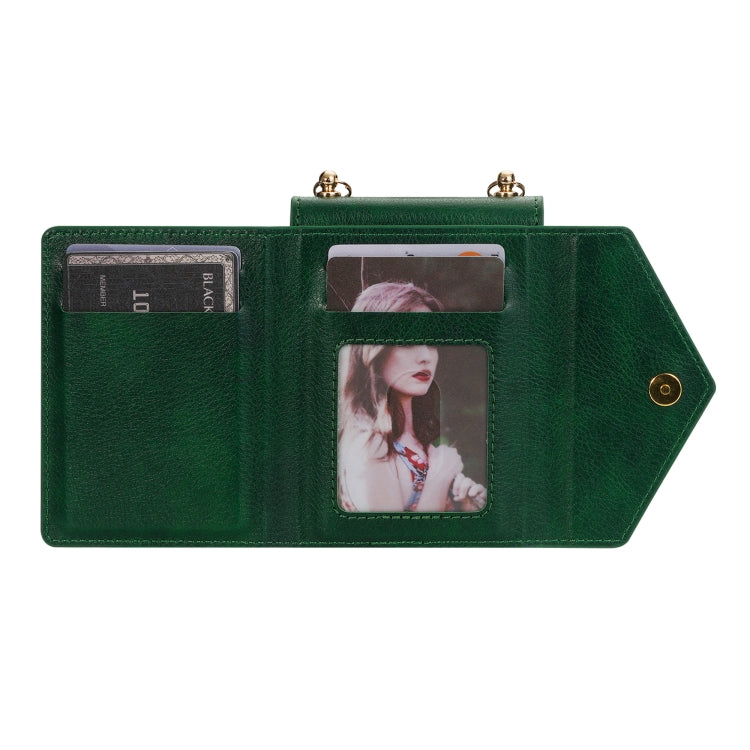 For Samsung Galaxy Z Flip3 5G N.BEKUS Side Zipper Folding Phone Leather Case(Green) - Galaxy Phone Cases by N.BEKUS | Online Shopping UK | buy2fix