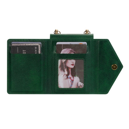 For Samsung Galaxy Z Flip3 5G N.BEKUS Side Zipper Folding Phone Leather Case(Green) - Galaxy Phone Cases by N.BEKUS | Online Shopping UK | buy2fix