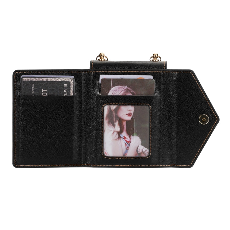 For Samsung Galaxy Z Flip4 N.BEKUS Side Zipper Folding Phone Leather Case(Black) - Galaxy Z Flip4 5G Cases by N.BEKUS | Online Shopping UK | buy2fix