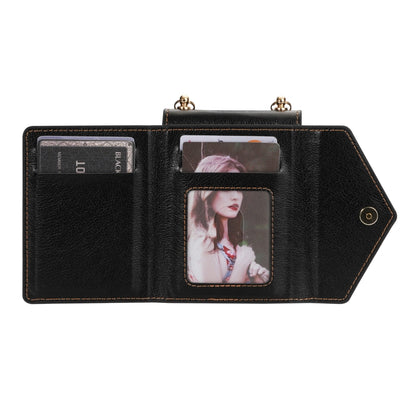 For Samsung Galaxy Z Flip4 N.BEKUS Side Zipper Folding Phone Leather Case(Black) - Galaxy Z Flip4 5G Cases by N.BEKUS | Online Shopping UK | buy2fix