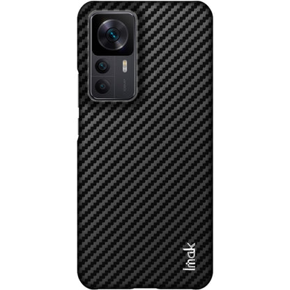 For Xiaomi 12T 5G/Redmi K50 Ultra 5G imak Ruiyi Series Carbon Fiber PU + PC Phone Case - Xiaomi Cases by imak | Online Shopping UK | buy2fix