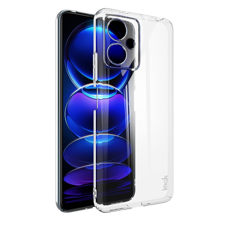 For Xiaomi Redmi Note 12 China imak Wing II Pro Series Wear-resisting Crystal Phone Protective Case(Transparent) - Xiaomi Cases by imak | Online Shopping UK | buy2fix