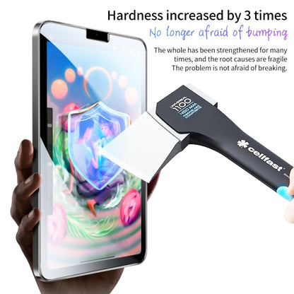 For iPad Pro 12.9 2022 / 2021 / 2020 / 2018 0.3mm Easy Install Green Light Eye-Protection Tempered Glass Film - iPad Pro 12.9 (2022) Tempered Glass by buy2fix | Online Shopping UK | buy2fix